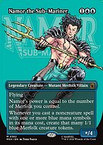 Namor the Sub-Mariner [Borderless Logo]