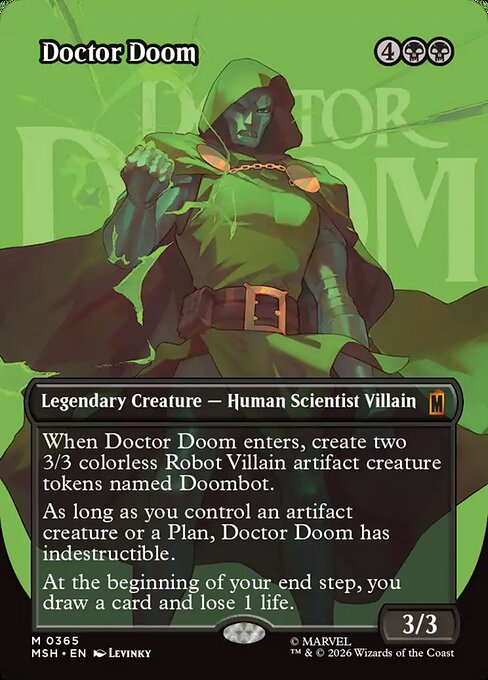 Doctor Doom [Borderless Logo Foil]