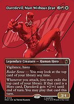 Daredevil, Man Without Fear [Borderless Logo]