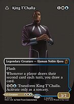 King T'Challa // Black Panther, Hope Enduring [Borderless Logo]