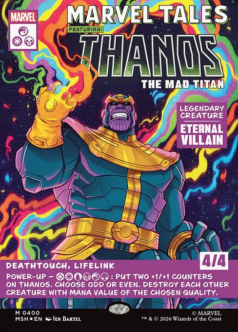 Thanos, the Mad Titan [Classic Comic Foil]