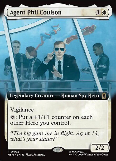 Agent Phil Coulson [Extended Artwork Foil]
