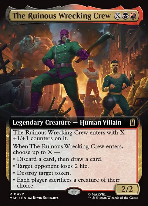 The Ruinous Wrecking Crew [Extended Artwork]
