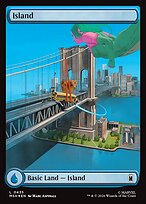 Island [Full Art Surge Foil]