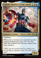 Captain America, Living Legend [Surge Foil]