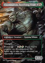 Abomination, Terrifying Titan [Borderless Scene]