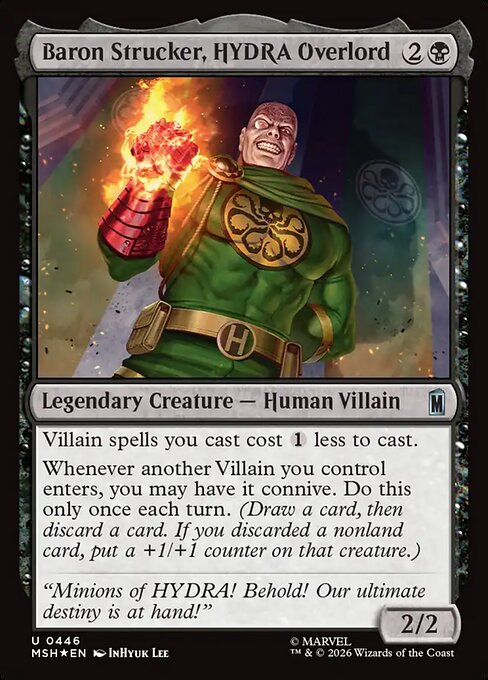 Baron Strucker, HYDRA Overlord [Surge Foil]