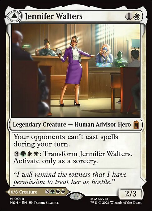 Jennifer Walters // The Sensational She-Hulk [Foil]
