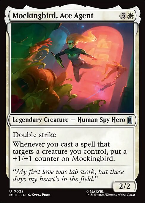 Mockingbird, Ace Agent [Foil]