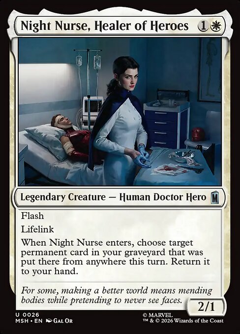 Night Nurse, Healer of Heroes [Foil]