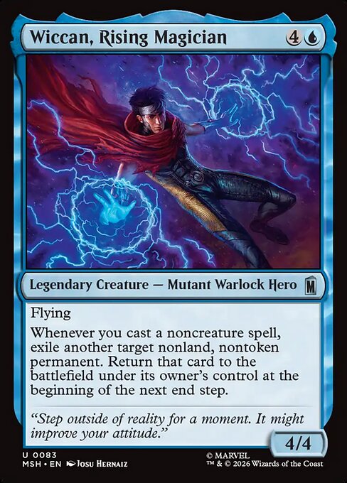 Wiccan, Rising Magician [Foil]