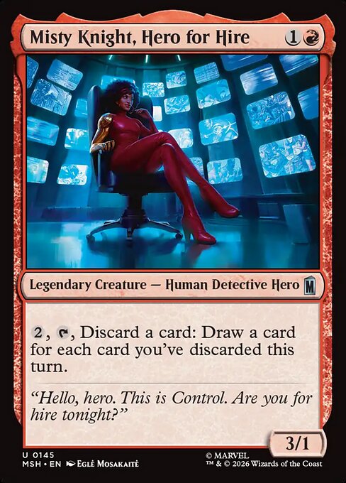 Misty Knight, Hero for Hire [Foil]