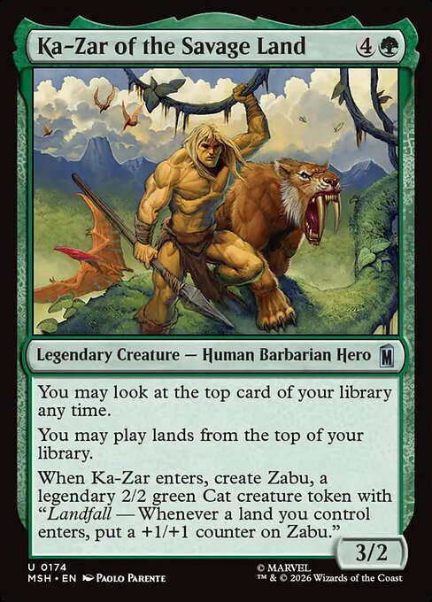 Ka-Zar of the Savage Land [Foil]