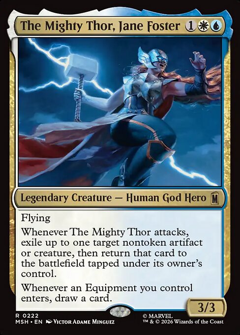The Mighty Thor, Jane Foster [Foil]