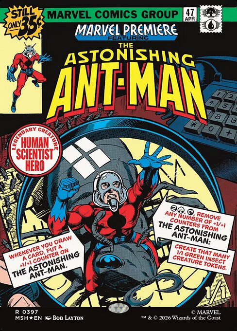 The Astonishing Ant-Man [Classic Comic Foil]