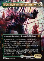 T'Challa, the Black Panther [Borderless Surge Foil]