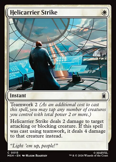 Helicarrier Strike [Foil]