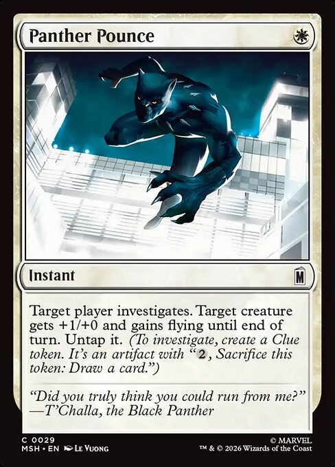 Panther Pounce [Foil]