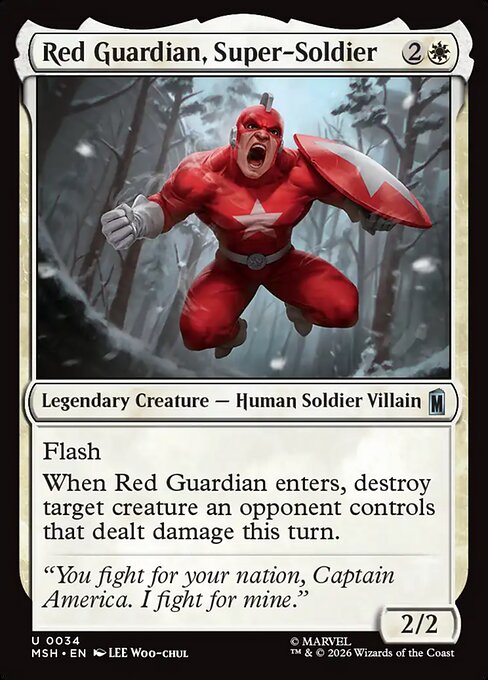 Red Guardian, Super-Soldier [Foil]