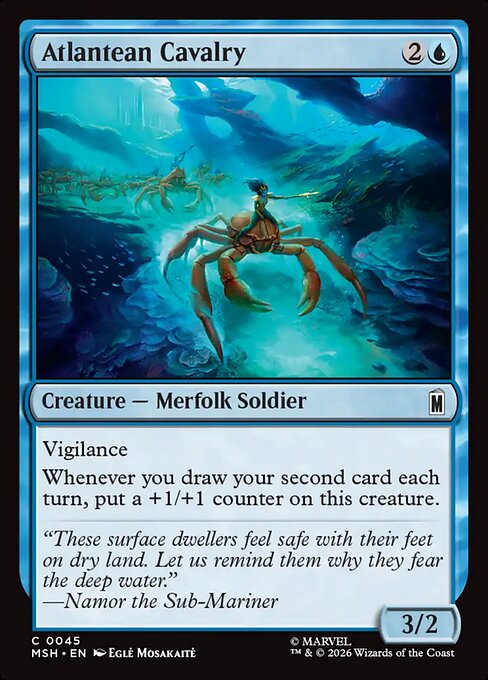 Atlantean Cavalry [Foil]