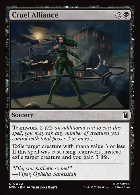 Cruel Alliance [Foil]