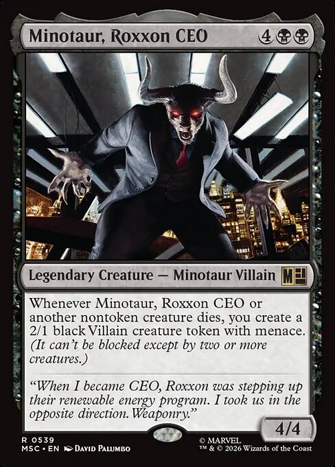 Minotaur, Roxxon CEO