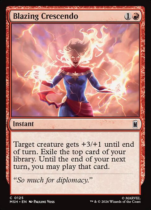 Blazing Crescendo [Foil]