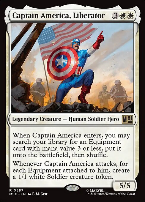 Captain America, Liberator