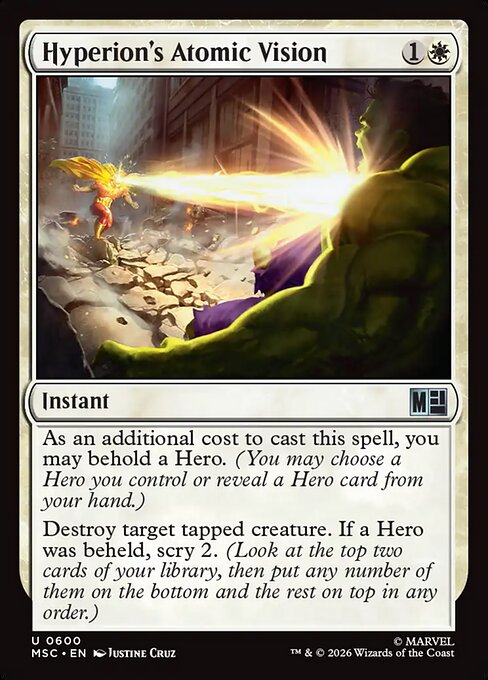 Hyperion's Atomic Vision [Foil]