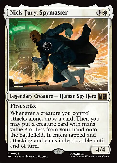 Nick Fury, Spymaster [Foil]