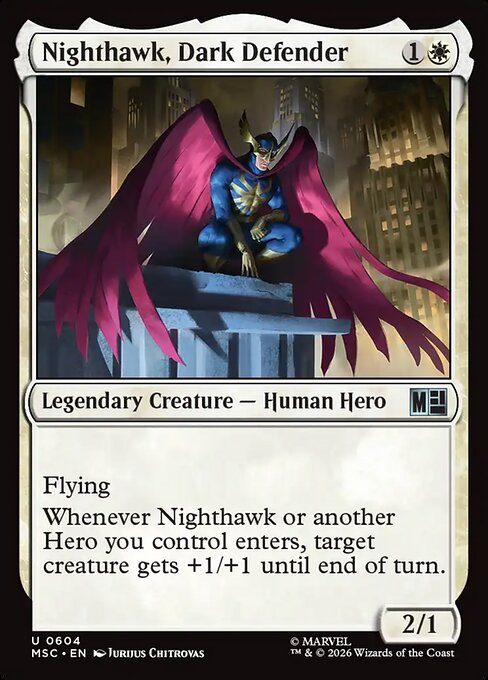 Nighthawk, Dark Defender [Foil]