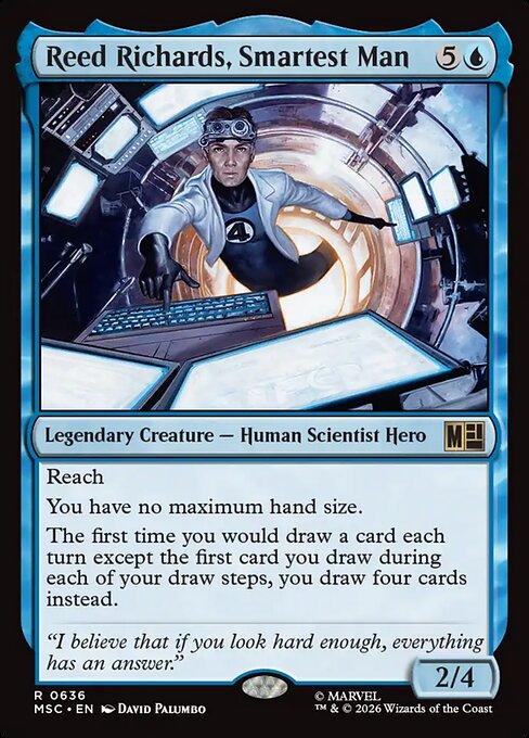 Reed Richards, Smartest Man [Foil]