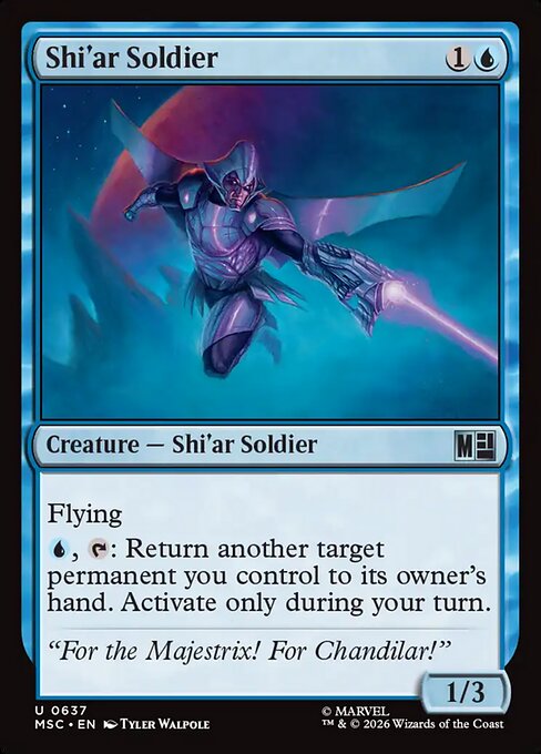 Shi'ar Soldier [Foil]