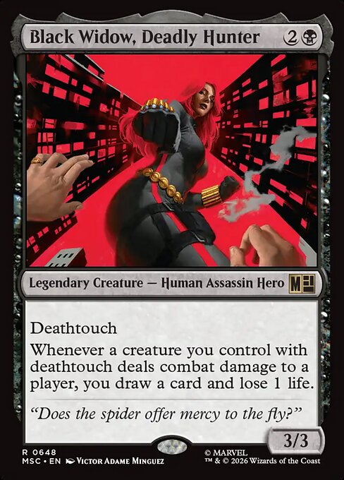 Black Widow, Deadly Hunter [Foil]