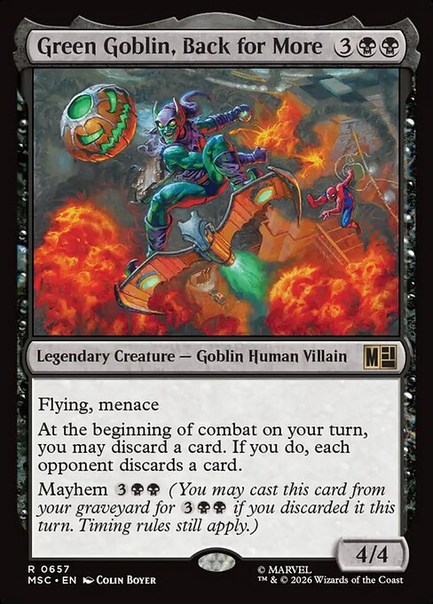 Green Goblin, Back for More [Foil]
