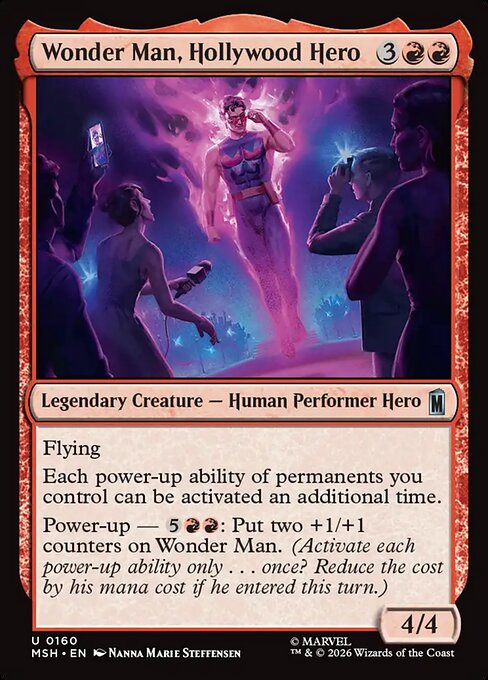 Wonder Man, Hollywood Hero [Foil]