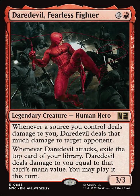 Daredevil, Fearless Fighter [Foil]