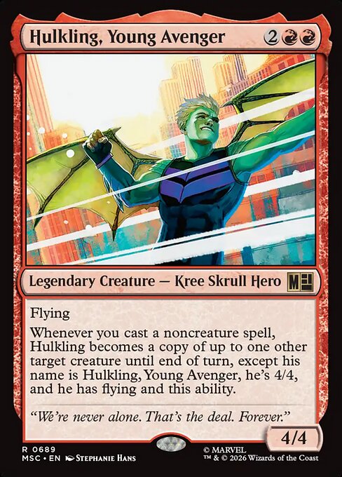 Hulkling, Young Avenger [Foil]