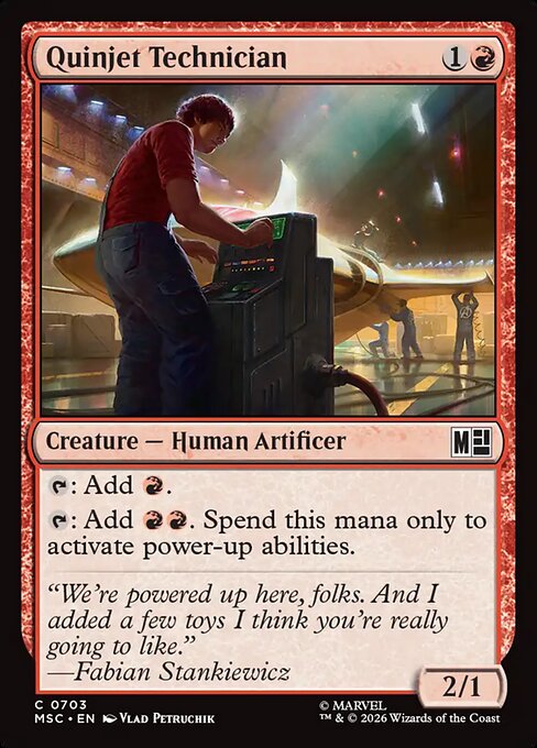 Quinjet Technician [Foil]