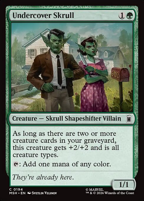 Undercover Skrull [Foil]