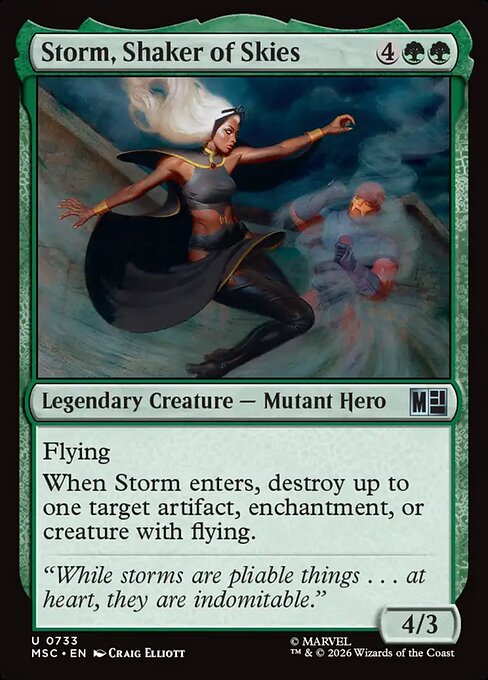 Storm, Shaker of Skies [Foil]