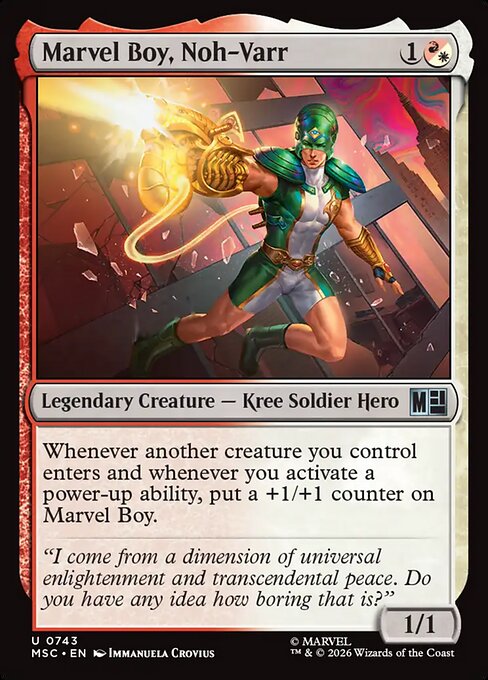 Marvel Boy, Noh-Varr [Foil]