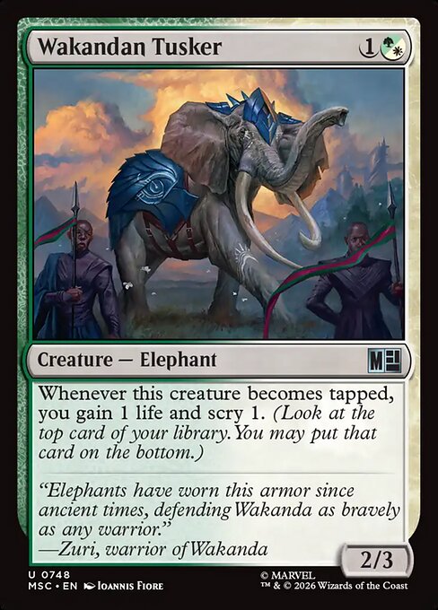 Wakandan Tusker [Foil]
