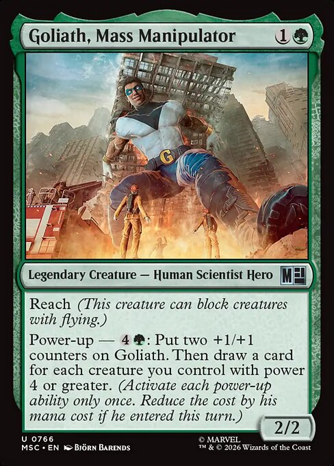 Goliath, Mass Manipulator