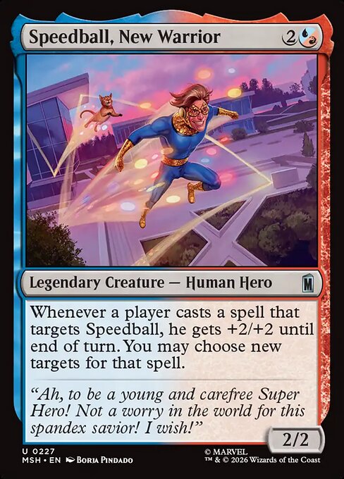 Speedball, New Warrior [Foil]