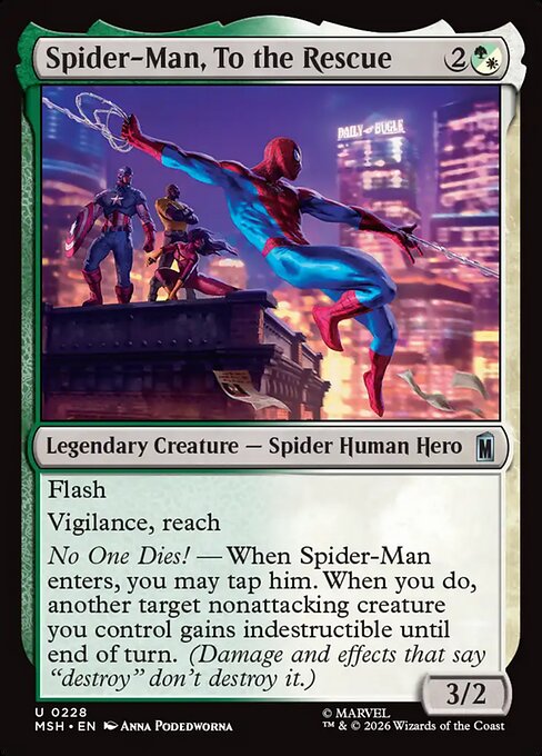 Spider-Man, To the Rescue [Foil]