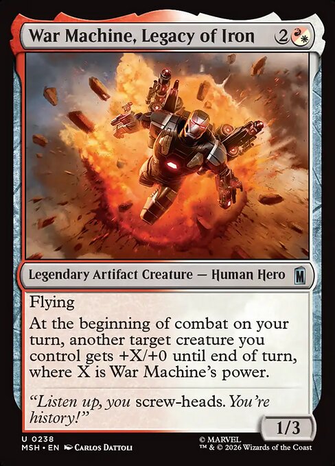 War Machine, Legacy of Iron [Foil]