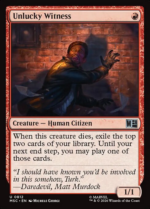 Unlucky Witness [Foil]