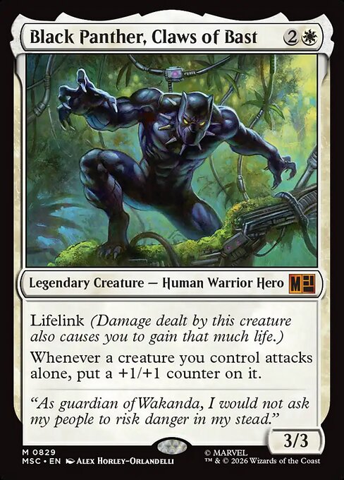 Black Panther, Claws of Bast [Foil]