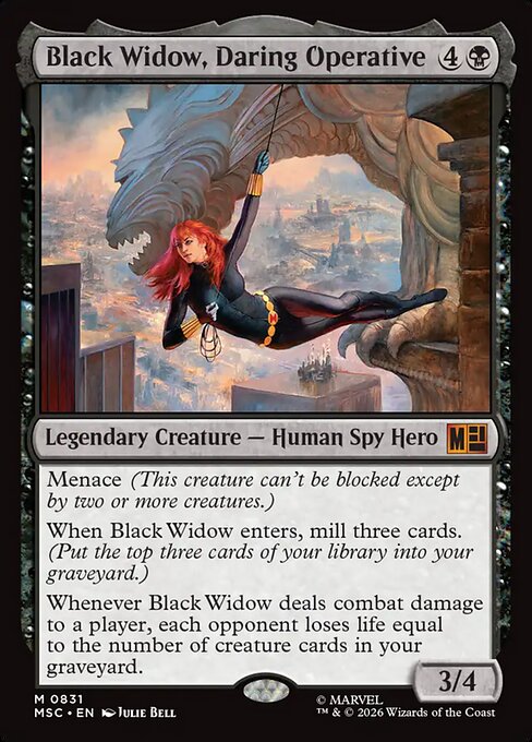 Black Widow, Daring Operative [Foil]